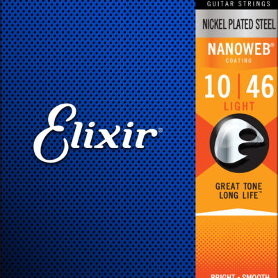 Elixir 10 46 Nanoweb Light Corde Per Chitarra Elettrica