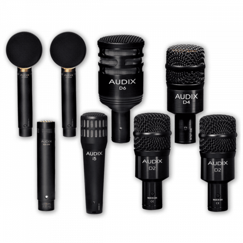 Audix Studio Elite 8 Kit 8 Microfoni Per Batteria