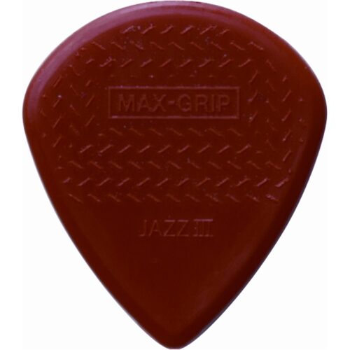 Dunlop 471P3N Max-Grip Jazz III Red Nylon