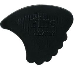 Dunlop 444R1.07 Nylon Fin Black 1.07mm