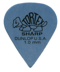 Dunlop 412P Tortex Sharp Blue 1.0