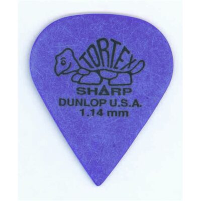 Dunlop 412P Tortex Sharp Purple 1.14