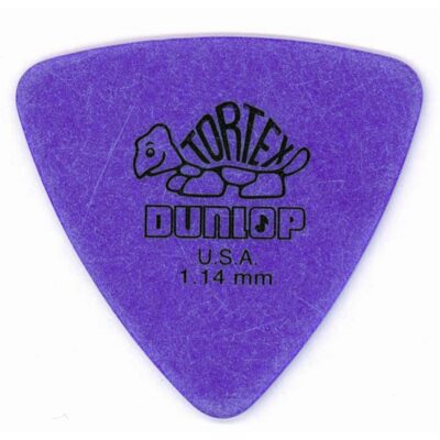 Dunlop 431R Tortex Triangle Purple 1.14