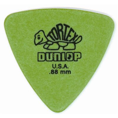 Dunlop 431P Tortex Triangle Green .88