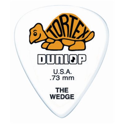 Dunlop 424R Tortex Wedge Yellow .73