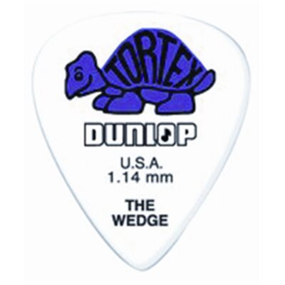 Dunlop 424R Tortex Wedge Purple 1.14