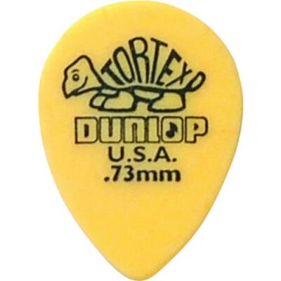 Dunlop 423R Small Tear Drop Yellow .73