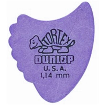 Dunlop 414R Tortex Fin Purple 1.14