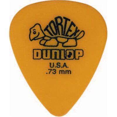 Dunlop 418P Tortex Standard Yellow .73