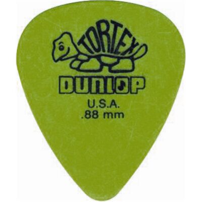 Dunlop 418P Tortex Standard Green .88