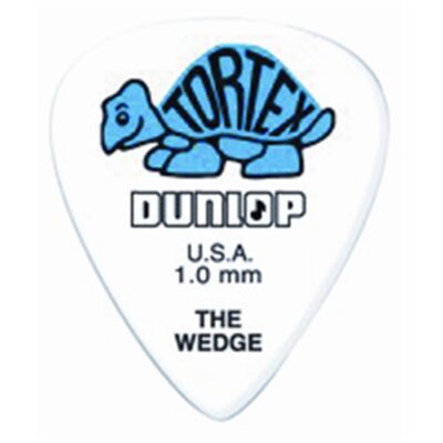 Dunlop 424P Tortex Wedge Blue 1.0