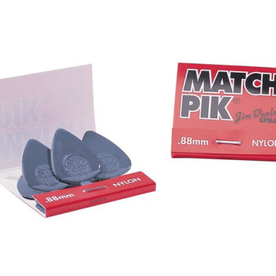 Dunlop 448R.88 Match Piks Nylon Dark Gray .88mm