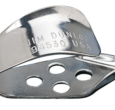 Dunlop 3040TLS Nickel Silver Thumbpicks Left .025 20/Box