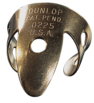 Dunlop 37R BRASS FINGER .018 - TUBO 20 PLETTRI