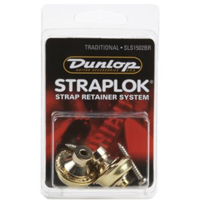 Dunlop SLS1502BR Straplok Traditional Strap Retainer System