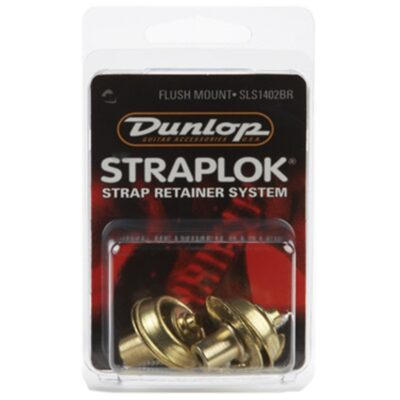 Dunlop SLS1402BR Straplok Flush Mount Strap Retainer System