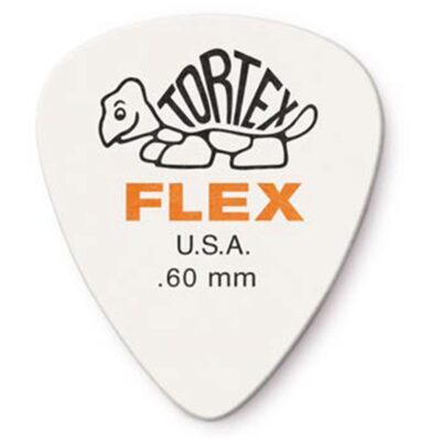 Dunlop 428P.60 Tortex Flex Standard .60 mm Pack/12
