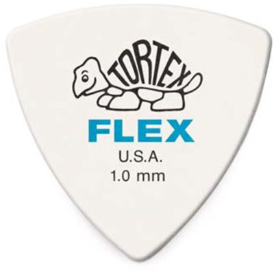 Dunlop 456P1.0 Tortex Flex Triangle 1.0 mm Pack/12