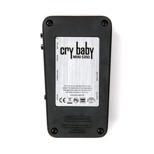 Dunlop CBM535Q Cry Baby Mini Wah 535Q