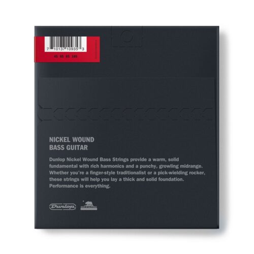 Dunlop DBN45105S Nickel Wound Scala Corta 45-105 4/Set