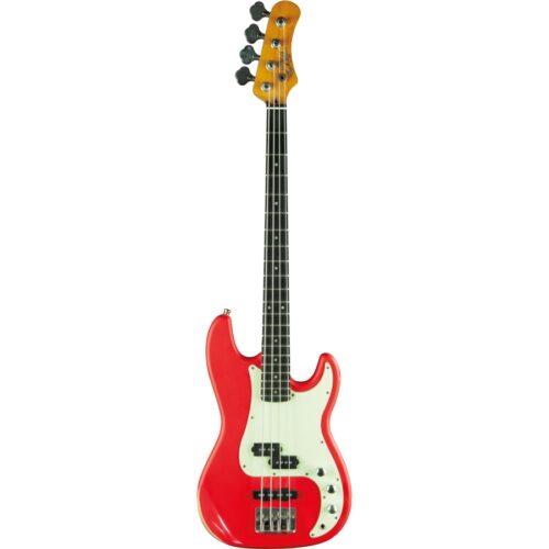 Eko Guitars VPJ-280 Relic Fiesta Red