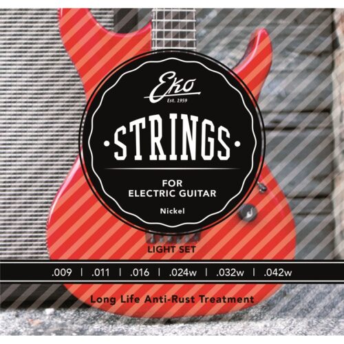 Eko Guitars Corde Chitarra Elettrica 9-42 Extra Light Set/6