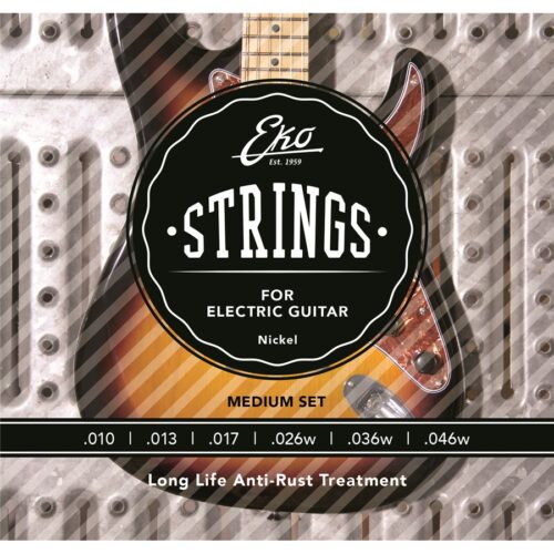 Eko Guitars Corde Chitarra Elettrica 10-46 Regular Set/6