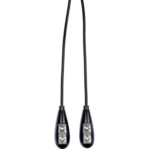 RTX LP2L 2 lampade a Clip Flessibile per Leggio (4 led)