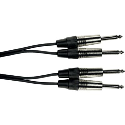 Yellow Cable K08-3 Cavo Segnale 2x Jack Mono/2x Jack Mono 3 m