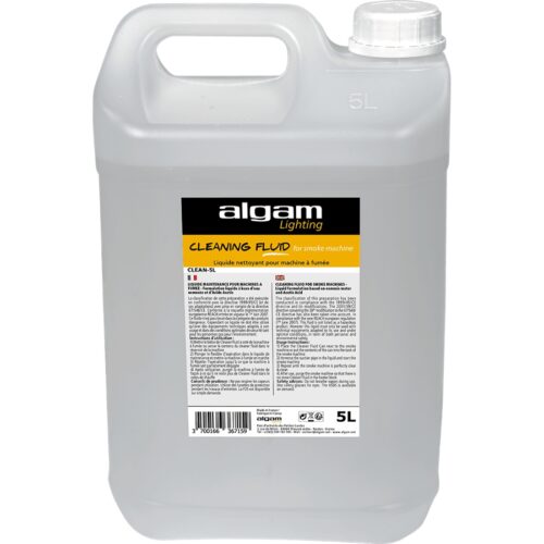 Algam Lighting CLEAN-5L Liquido Pulizia Macchina del Fumo 5L