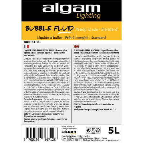 Algam Lighting BUB-ST-5L Liquido Bolle 5L
