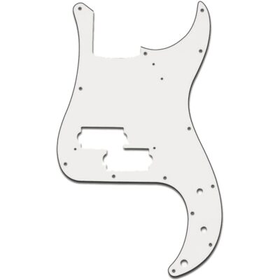 Yellow Parts EZ1106W Battipenna Precision Bass® Style Bianco