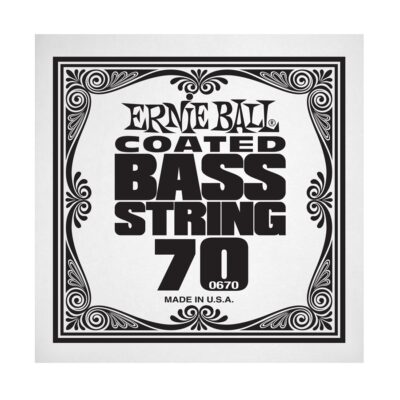 Ernie Ball 0670 Coated Nickel Wound Bass .070
