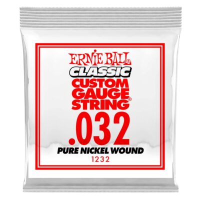 Ernie Ball 1232 Pure Nickel Wound .032