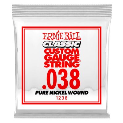 Ernie Ball 1238 Pure Nickel Wound .038