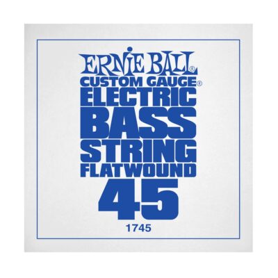 Ernie Ball 1745 Steel Flatwound Bass .045