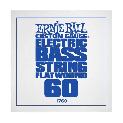 Ernie Ball 1760 Steel Flatwound Bass .060