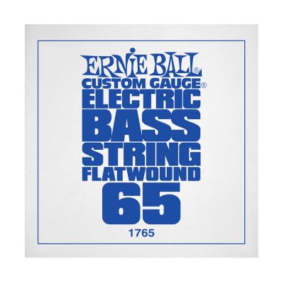 Ernie Ball 1765 Steel Flatwound Bass .065