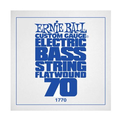 Ernie Ball 1770 Steel Flatwound Bass .070