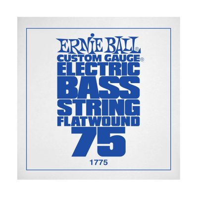 Ernie Ball 1775 Steel Flatwound Bass .075