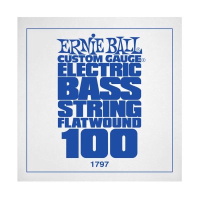 Ernie Ball 1797 Steel Flatwound Bass .100