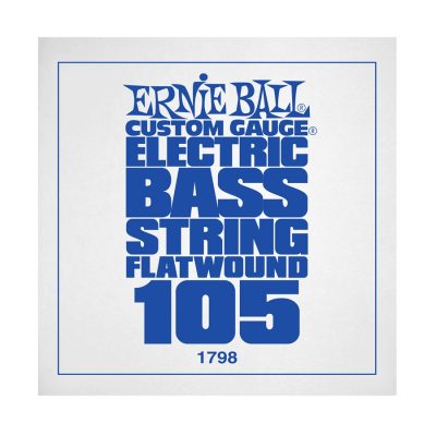 Ernie Ball 1798 Steel Flatwound Bass .105