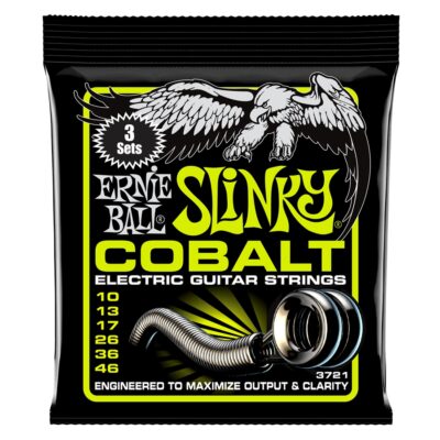 Ernie Ball 3721 Cobalt Regular Slinky 10-46