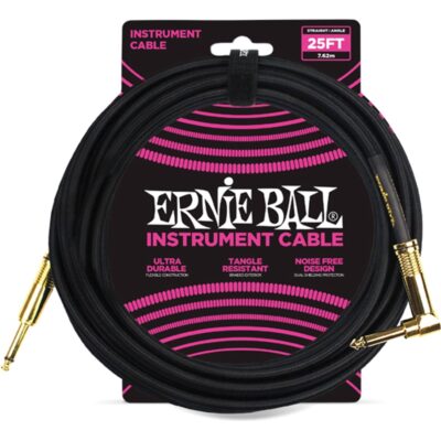 Ernie Ball 6058 Cavo Braided Black/Black 7