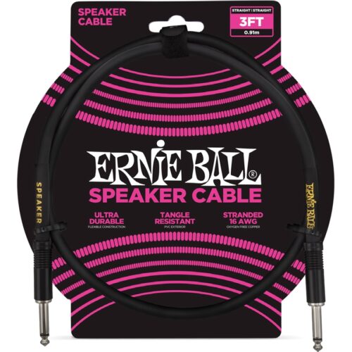 Ernie Ball 6071 Cavo Speaker Black 90 cm