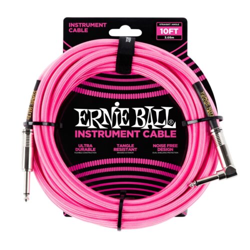 Ernie Ball 6078 Cavo Braided Neon Pink 3