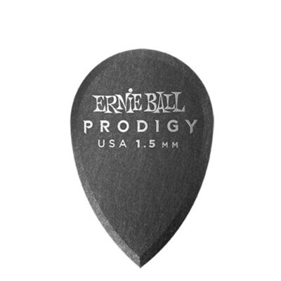 Ernie Ball 9330 Plettri Prodigy Teardrop Black 1