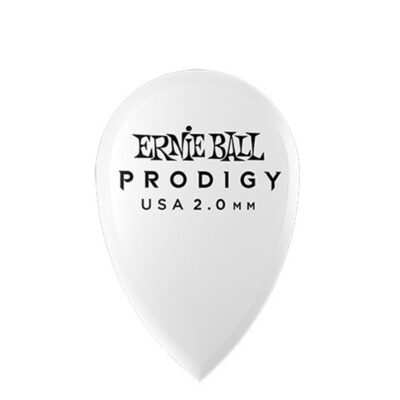 Ernie Ball 9336 Plettri Prodigy Teardrop White 2