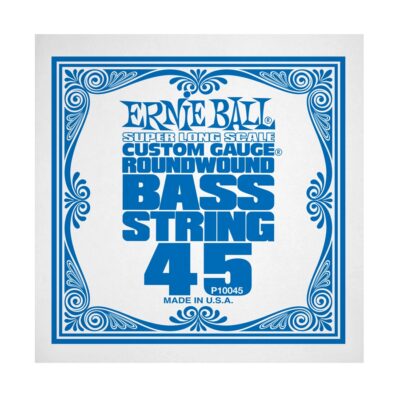 Ernie Ball 0045 Nickel Wound Bass Scala Super Lunga .045