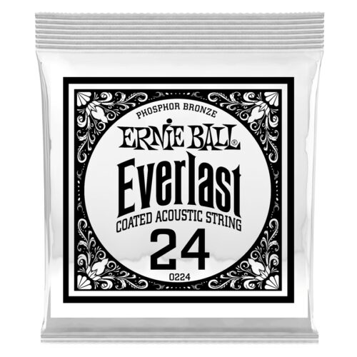 Ernie Ball 0224 Everlast Coated Phosphor Bronze .024
